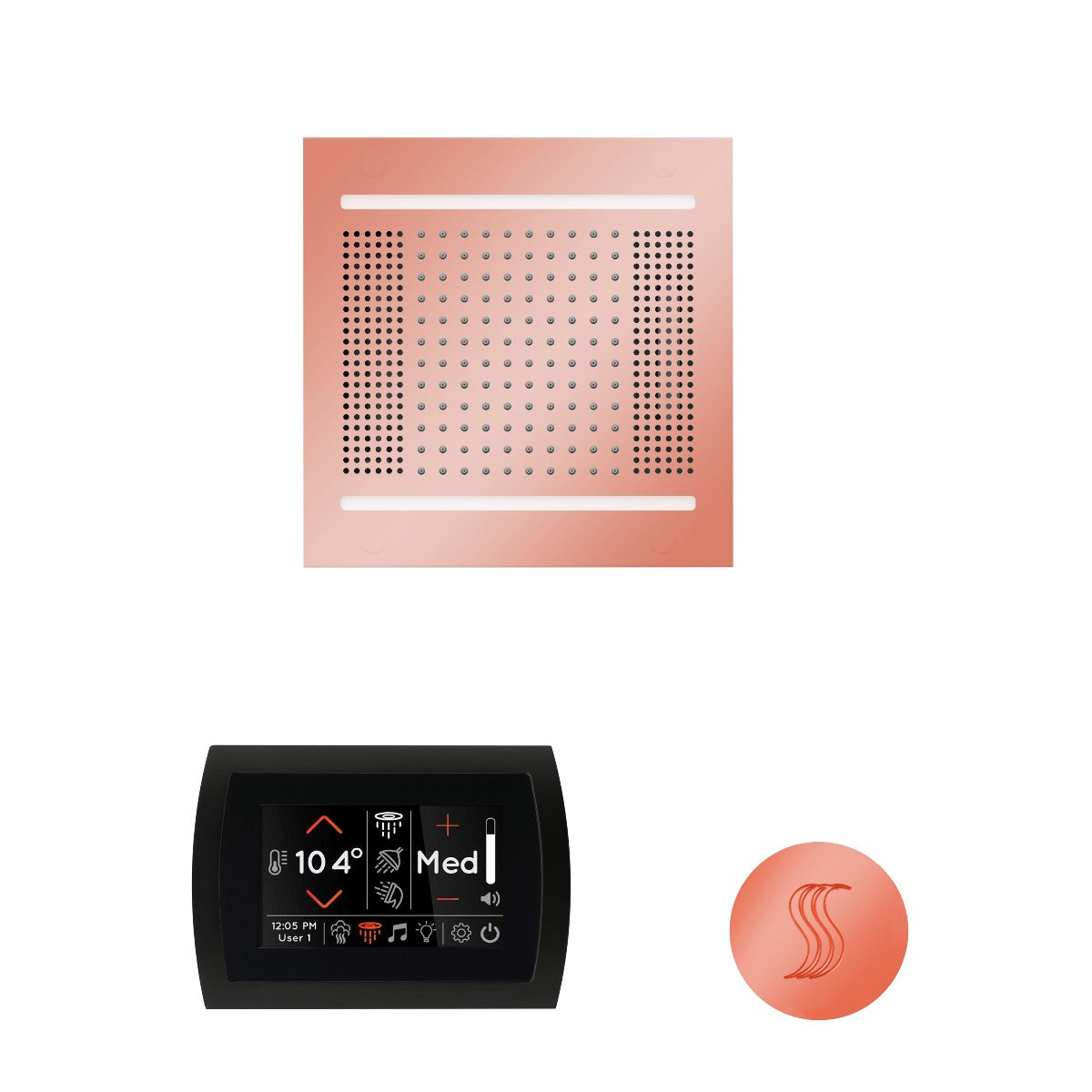 ThermaSol Wellness HydroVive 14 Steam Package with SignaTouch Round ThermaSol