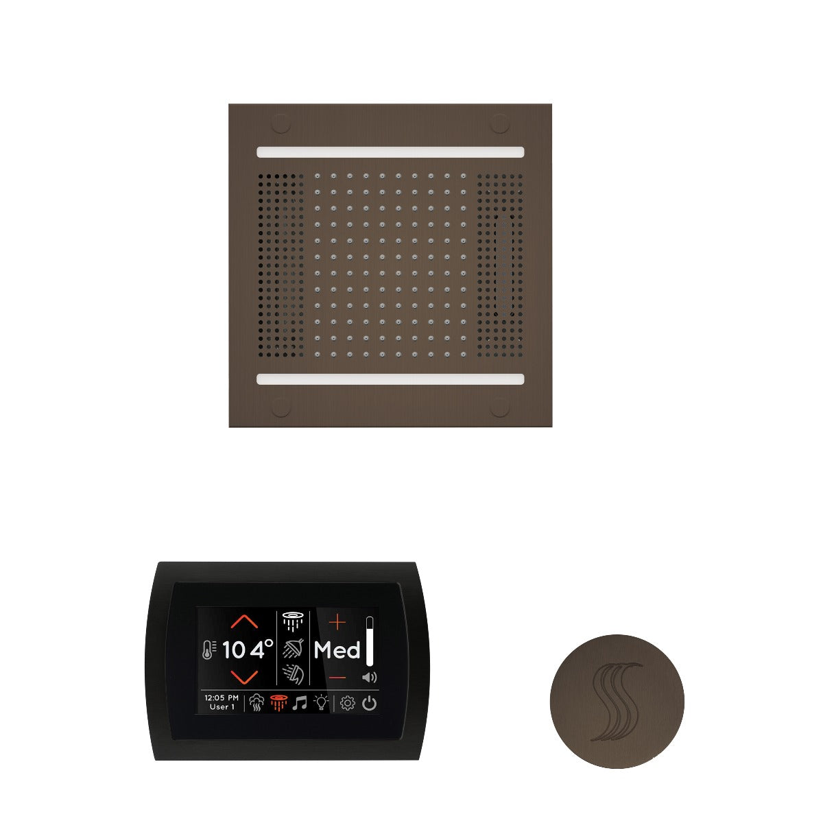 ThermaSol Wellness HydroVive 14 Steam Package with SignaTouch Round ThermaSol