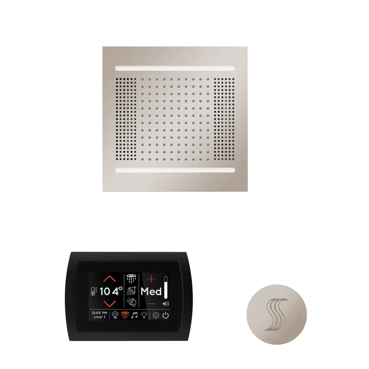 ThermaSol Wellness HydroVive 14 Steam Package with SignaTouch Round ThermaSol