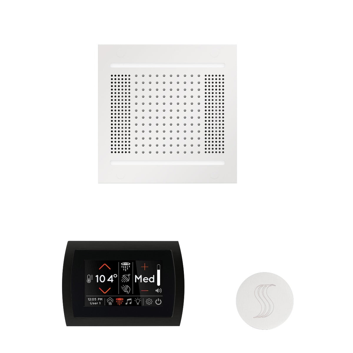 ThermaSol Wellness HydroVive 14 Steam Package with SignaTouch Round ThermaSol