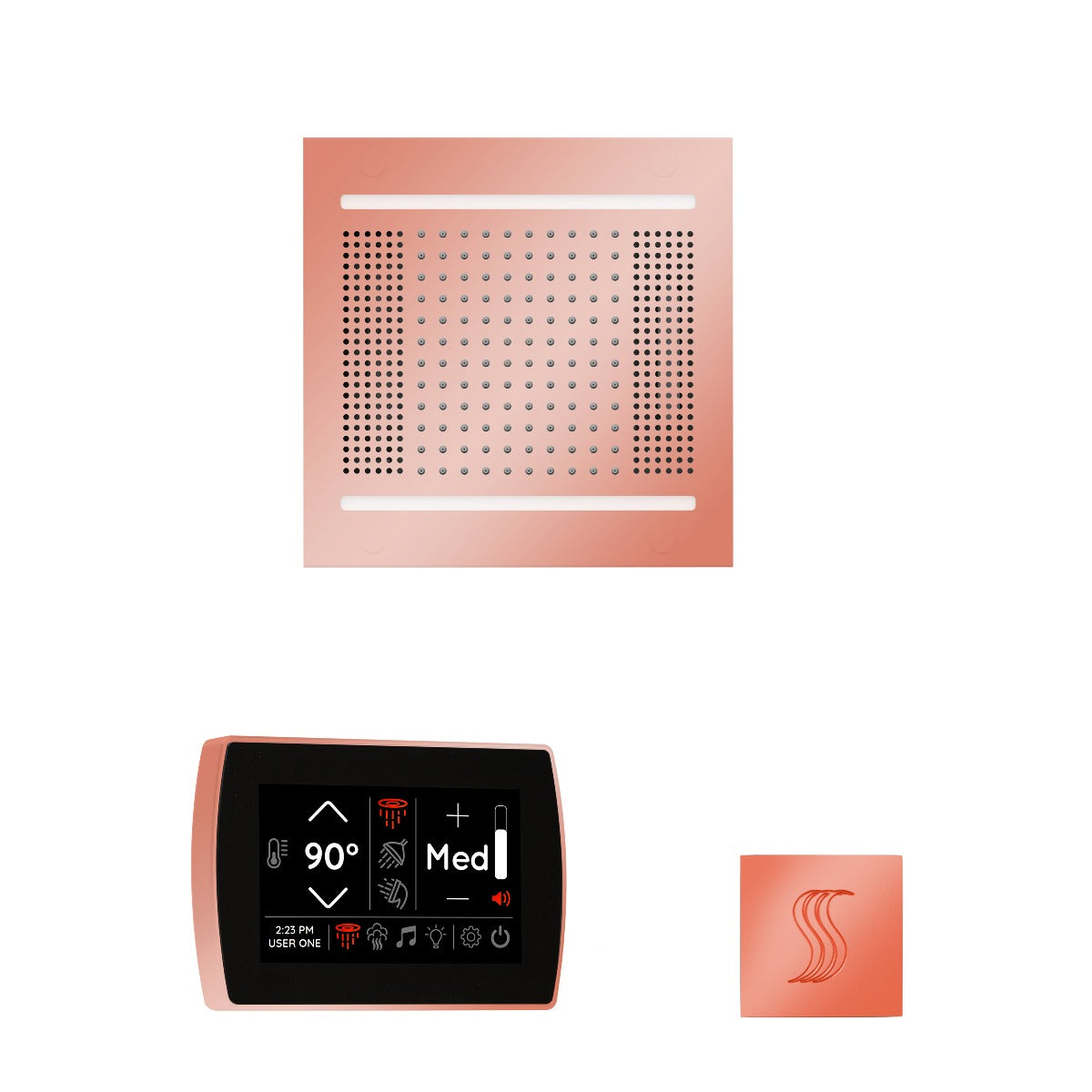 ThermaSol Wellness HydroVive 14 Steam Package with SignaTouch Square ThermaSol