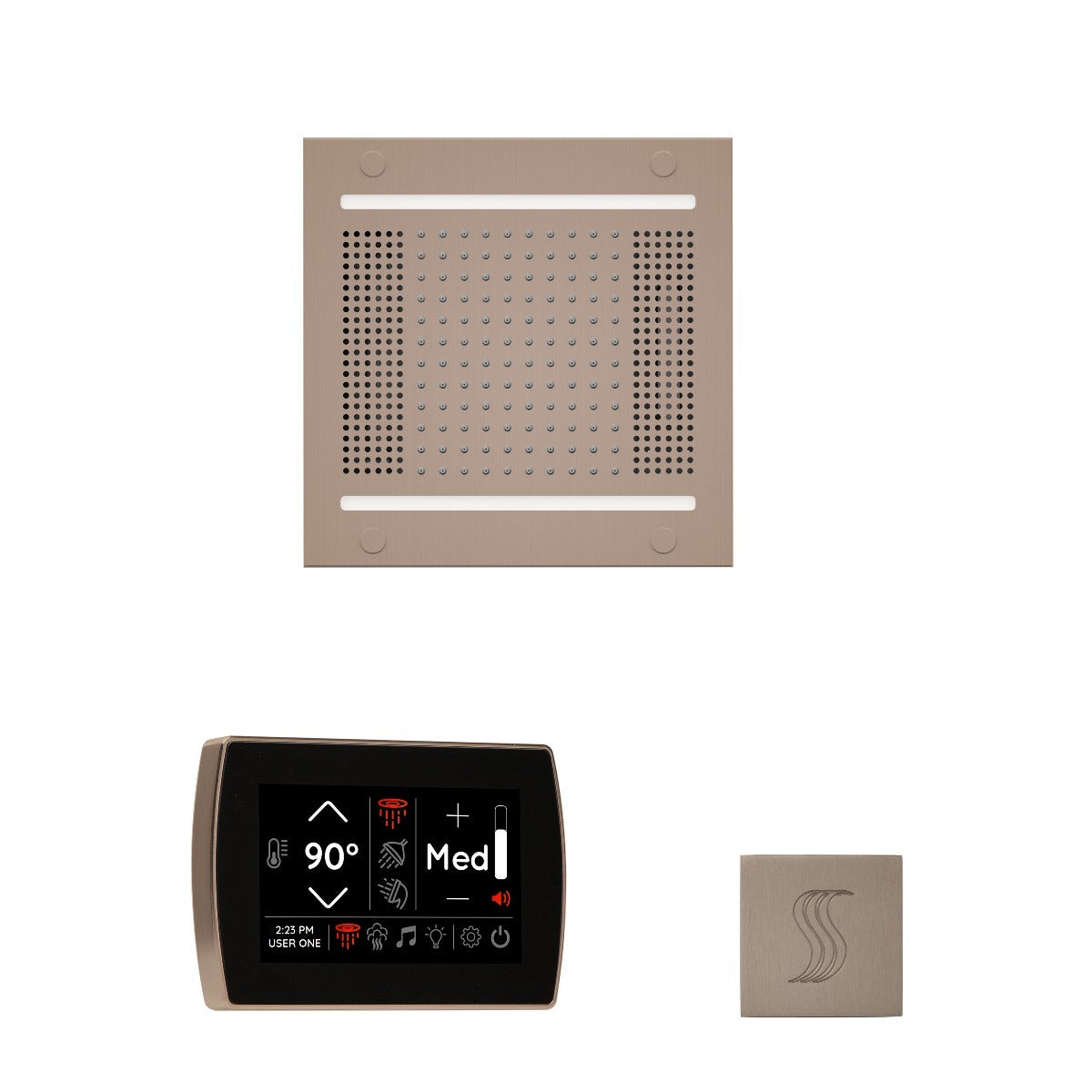 ThermaSol Wellness HydroVive 14 Steam Package with SignaTouch Square ThermaSol