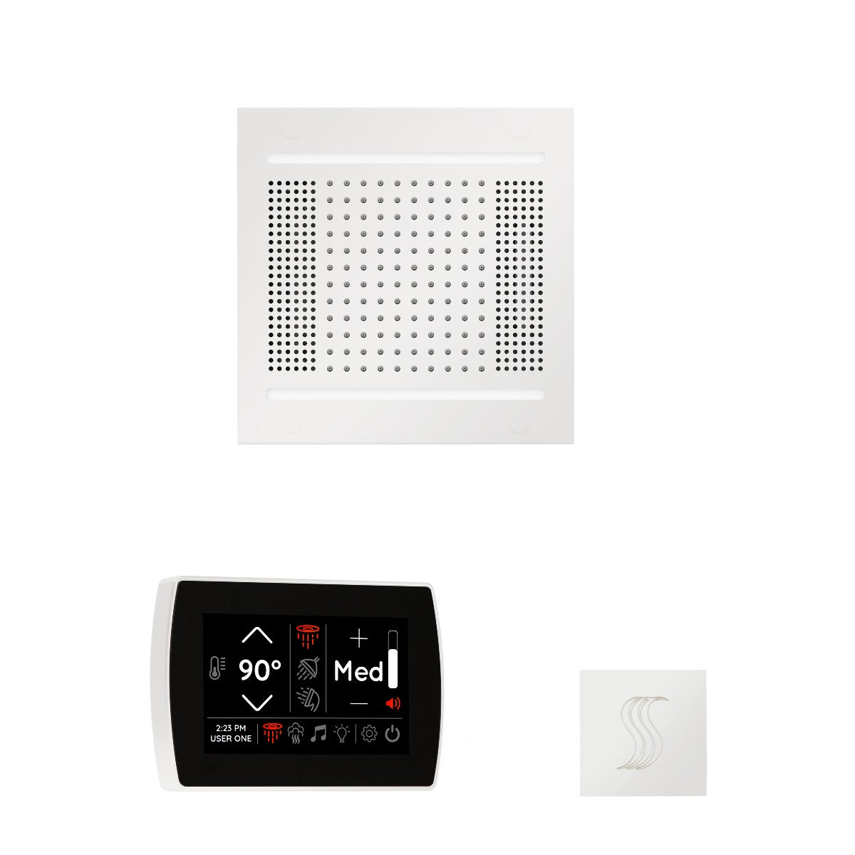 ThermaSol Wellness HydroVive 14 Steam Package with SignaTouch Square ThermaSol