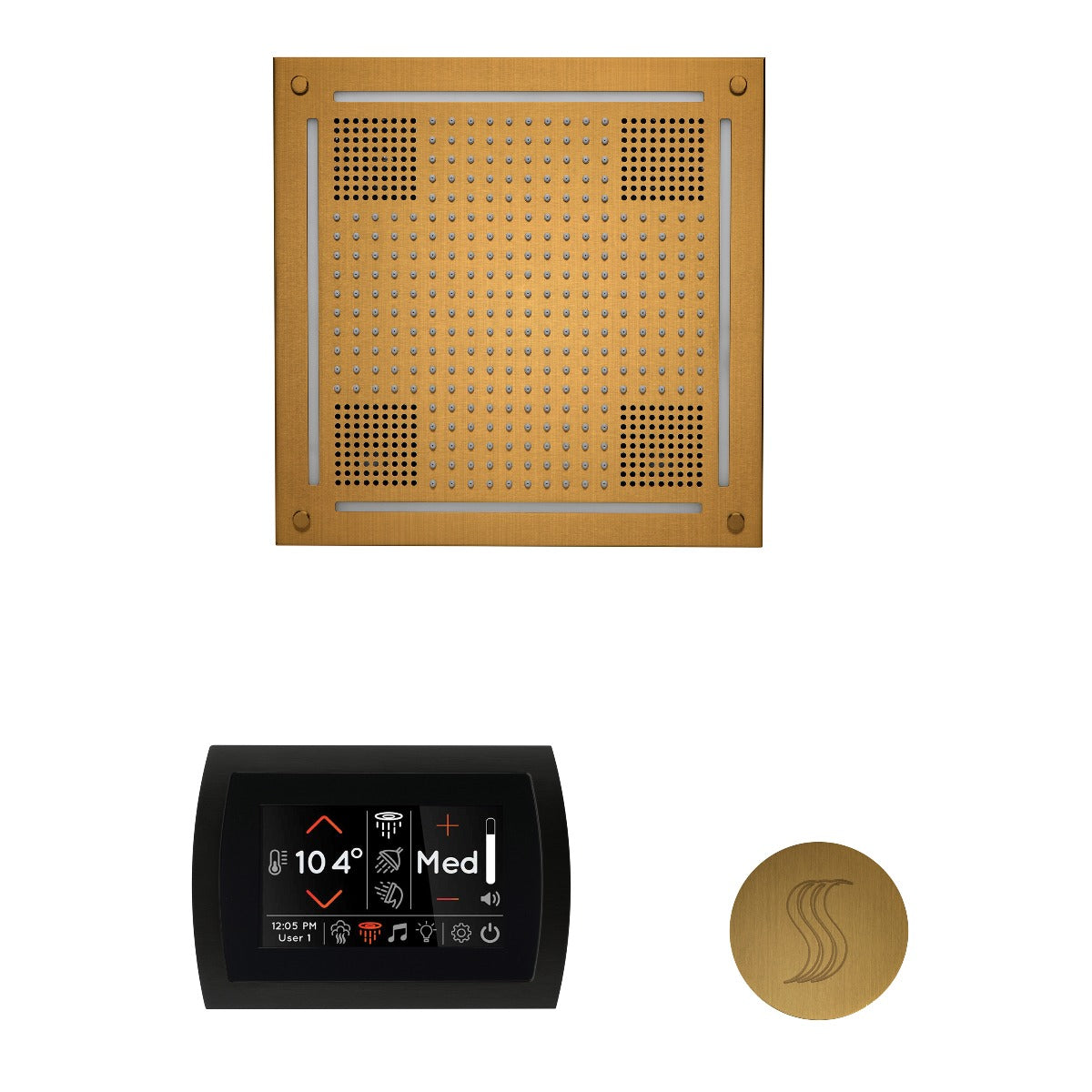 ThermaSol Wellness HydroVive Steam Package with SignaTouch Round ThermaSol