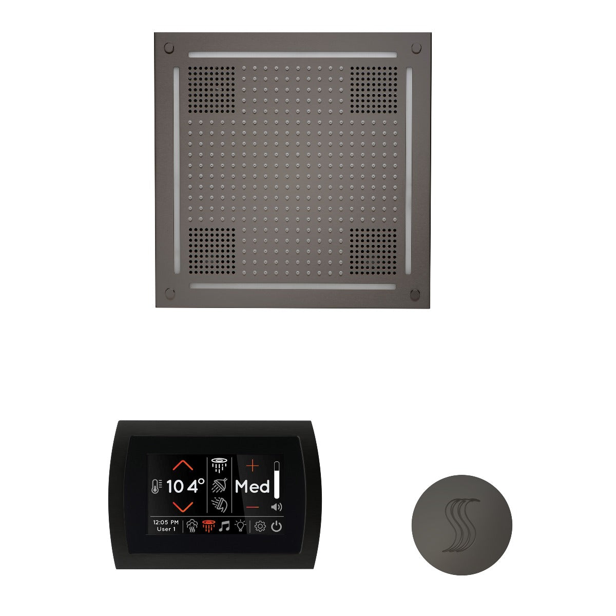 ThermaSol Wellness HydroVive Steam Package with SignaTouch Round ThermaSol