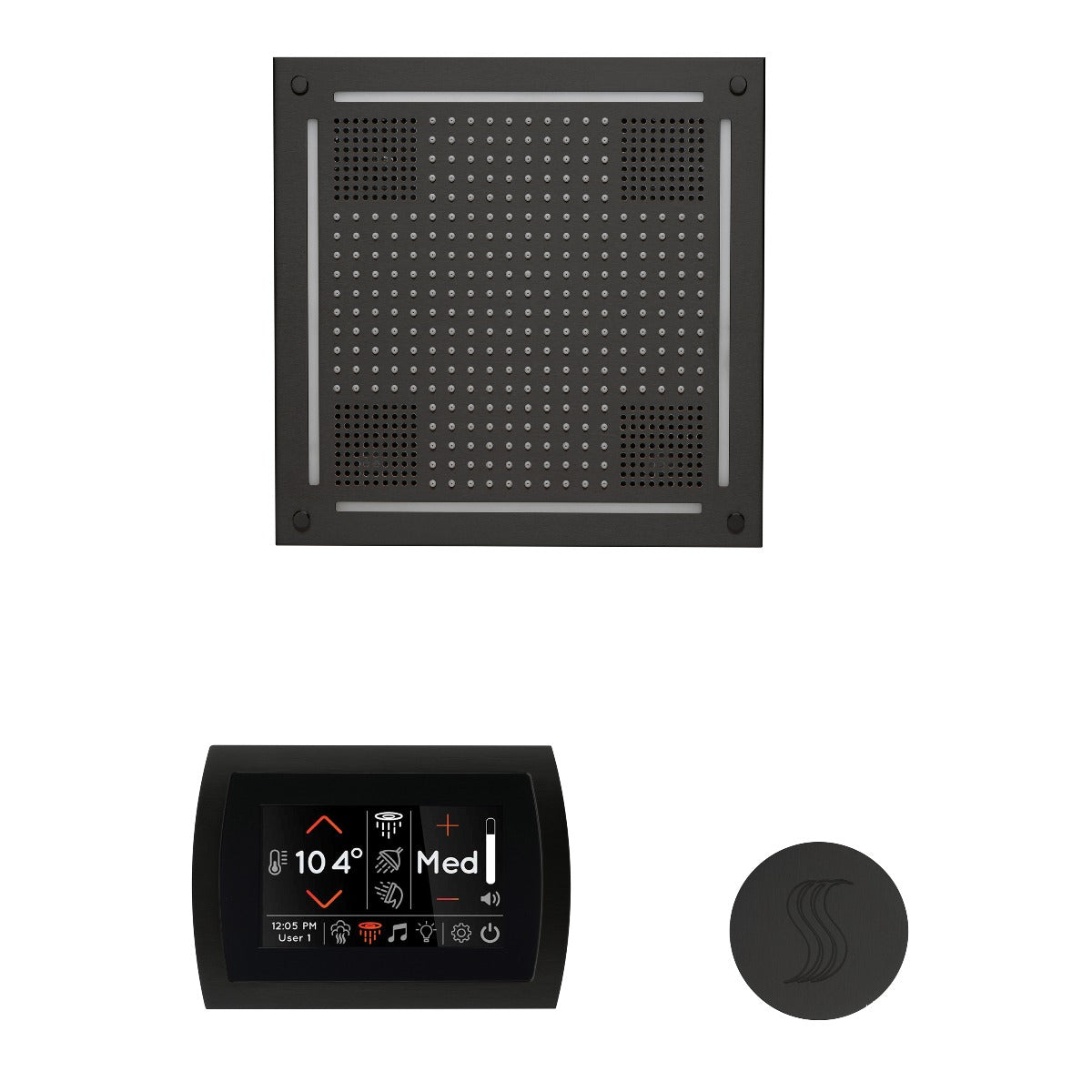ThermaSol Wellness HydroVive Steam Package with SignaTouch Round ThermaSol
