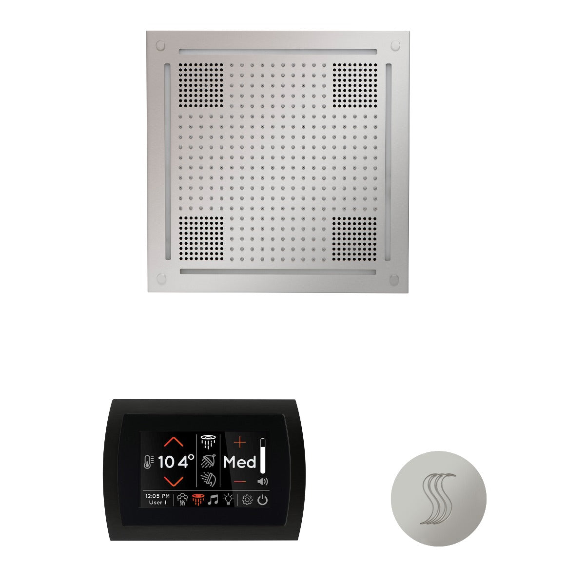 ThermaSol Wellness HydroVive Steam Package with SignaTouch Round ThermaSol