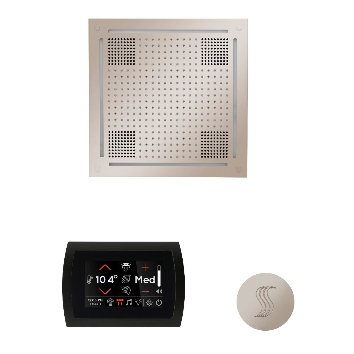 ThermaSol Wellness HydroVive Steam Package with SignaTouch Round ThermaSol