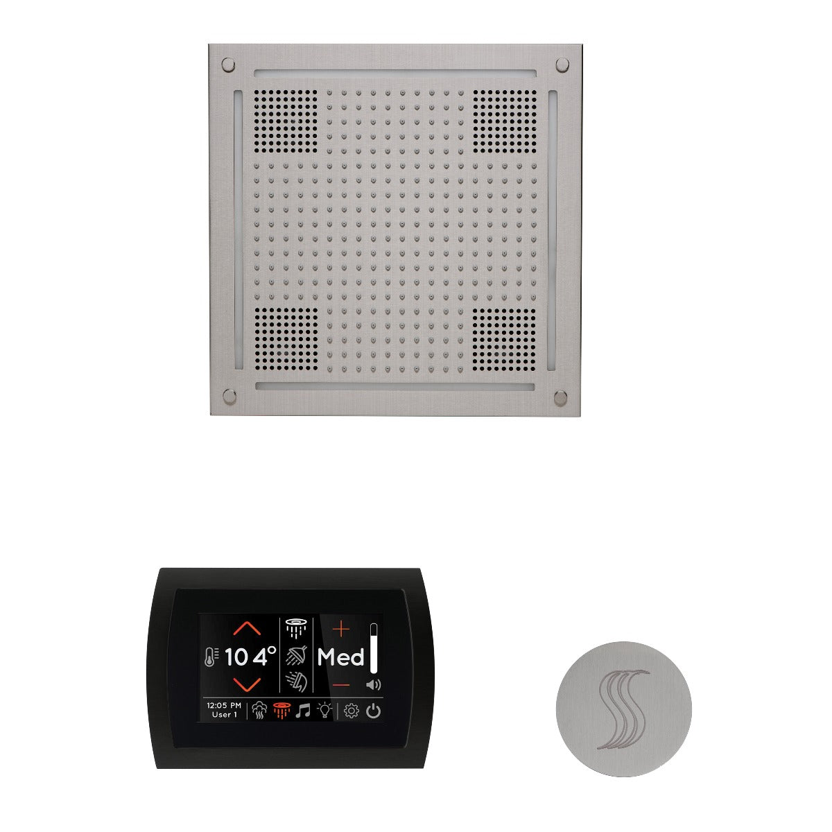 ThermaSol Wellness HydroVive Steam Package with SignaTouch Round ThermaSol