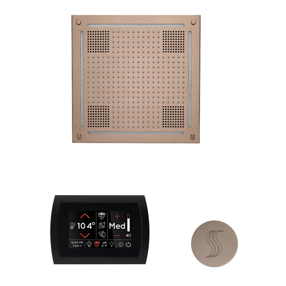 ThermaSol Wellness HydroVive Steam Package with SignaTouch Round ThermaSol