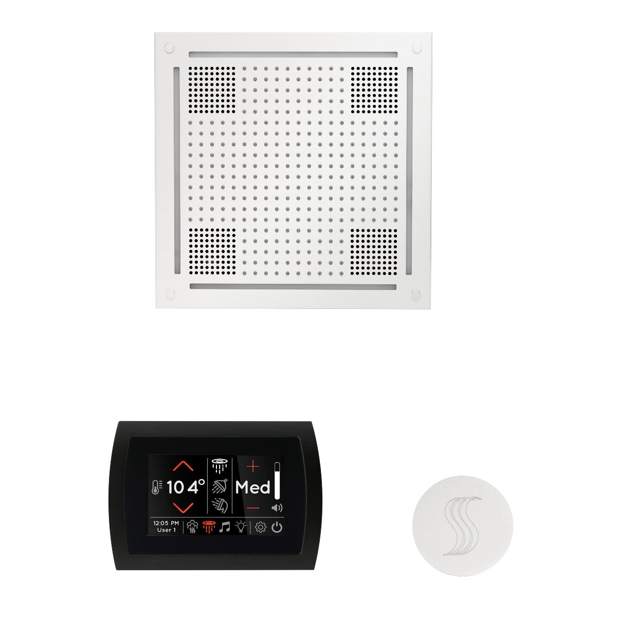 ThermaSol Wellness HydroVive Steam Package with SignaTouch Round ThermaSol