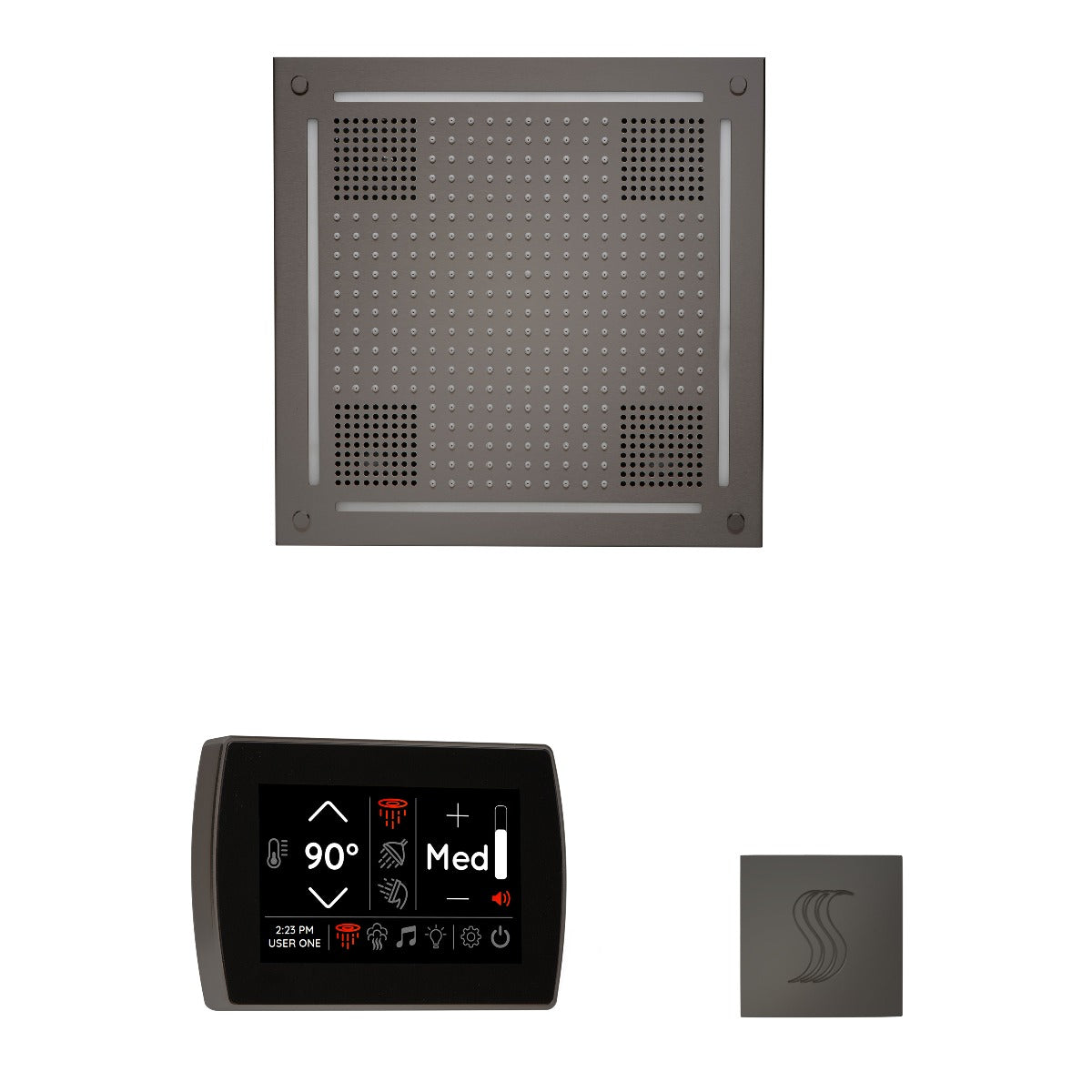 ThermaSol Wellness HydroVive Steam Package with SignaTouch Square ThermaSol