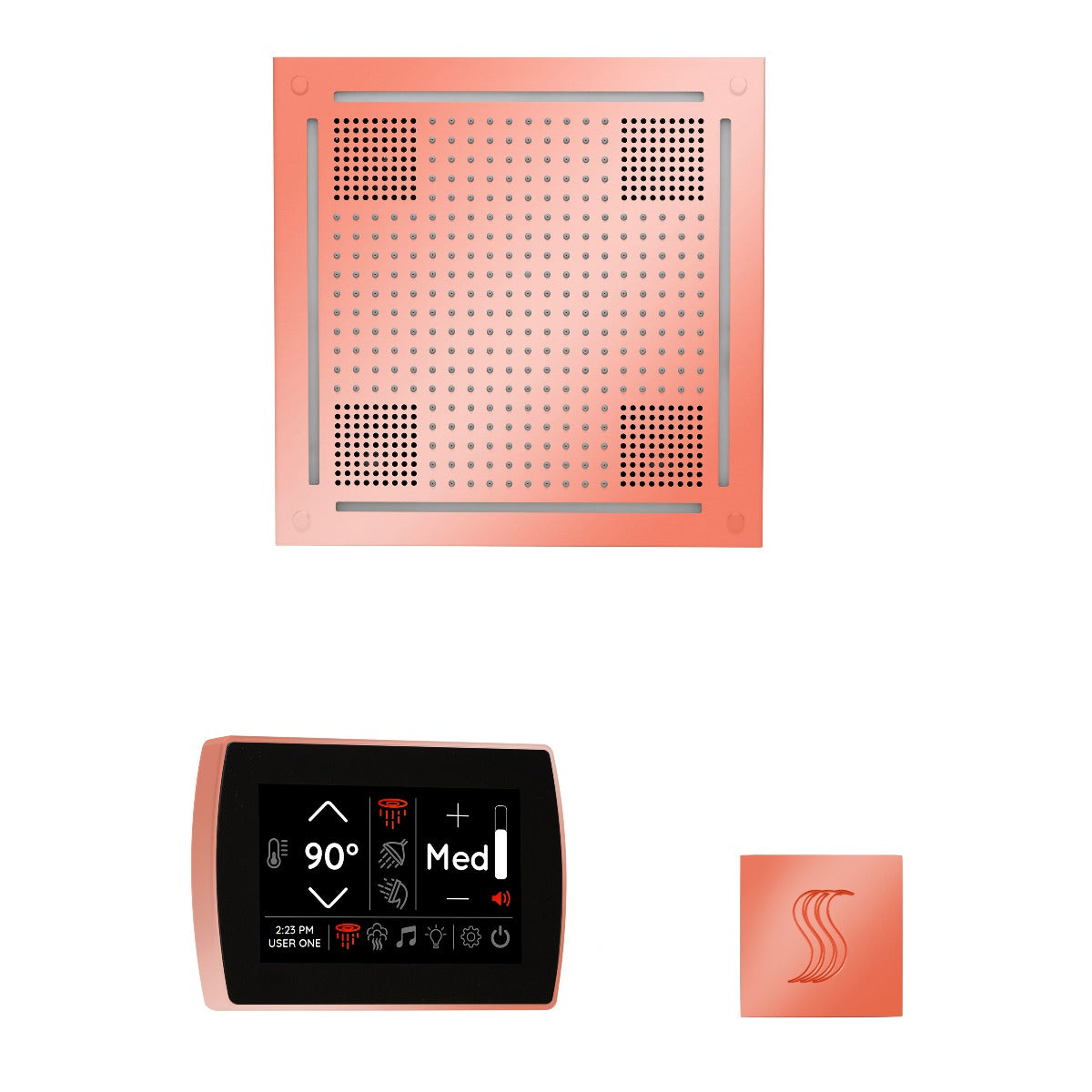 ThermaSol Wellness HydroVive Steam Package with SignaTouch Square ThermaSol