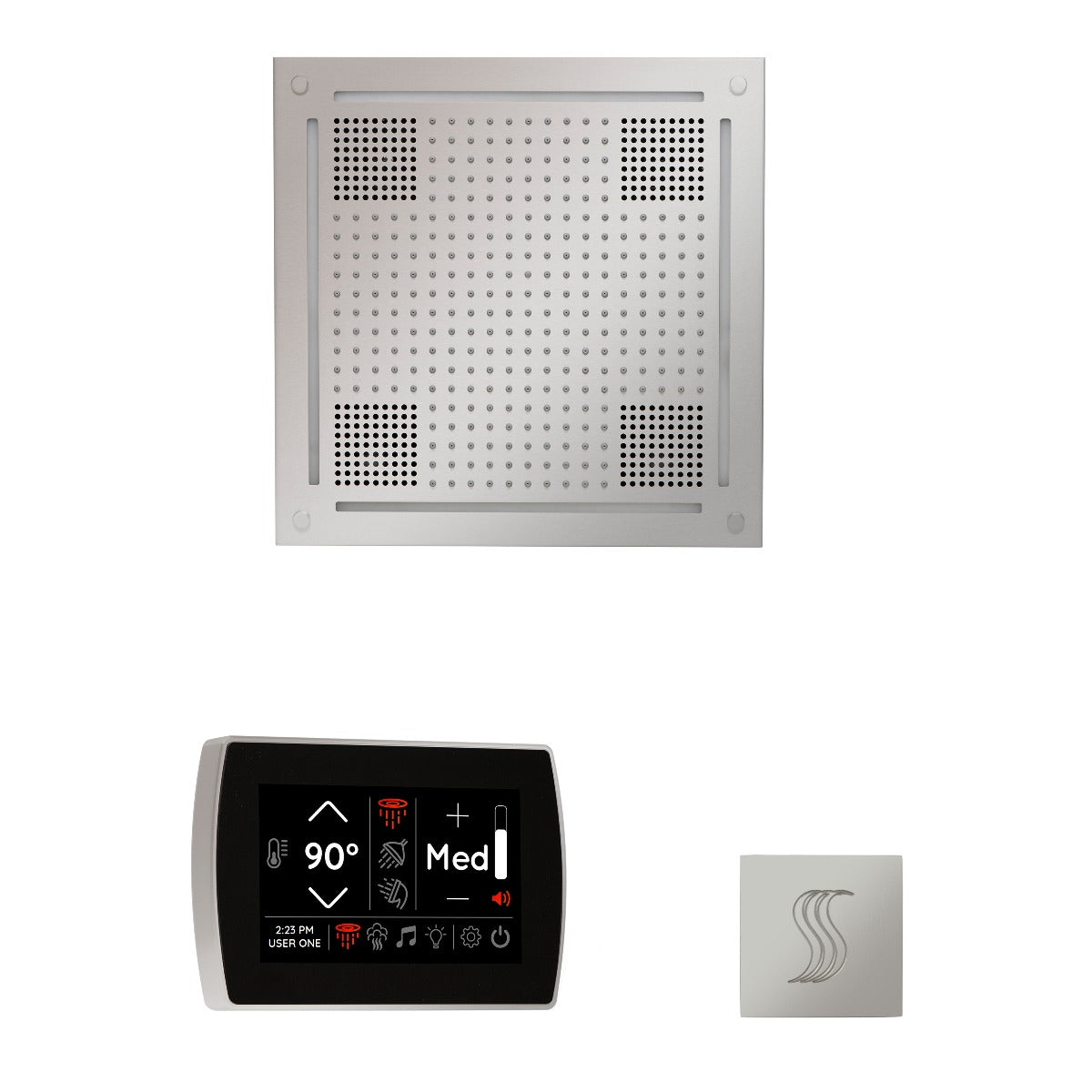 ThermaSol Wellness HydroVive Steam Package with SignaTouch Square ThermaSol