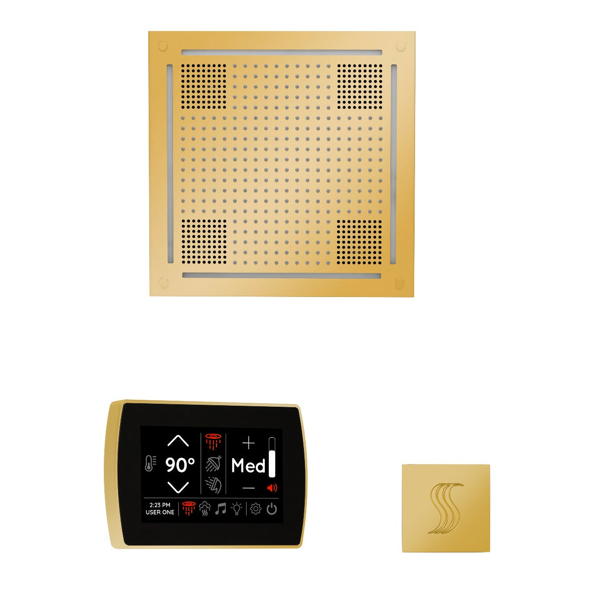 ThermaSol Wellness HydroVive Steam Package with SignaTouch Square ThermaSol