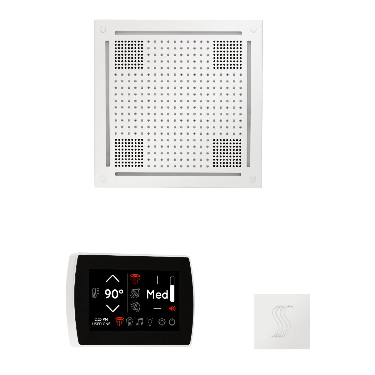 ThermaSol Wellness HydroVive Steam Package with SignaTouch Square ThermaSol
