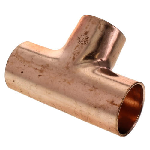 2-1/2 CxCxC Wrot Copper Sweat Tee Cello WPT-40 cello