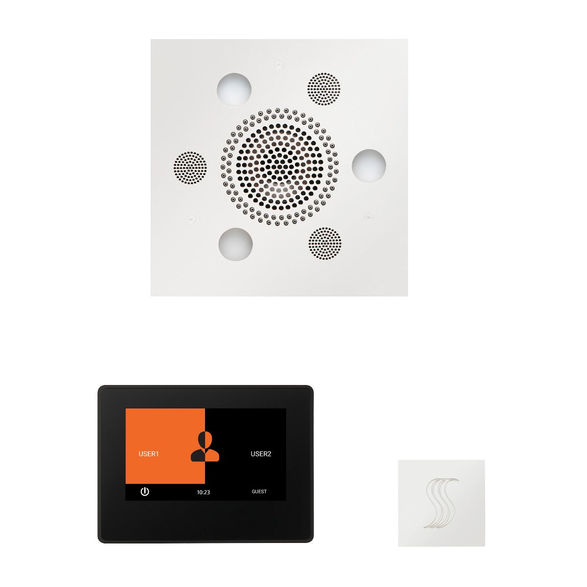 ThermaSol Wellness Steam Package with 7" ThermaTouch Square ThermaSol