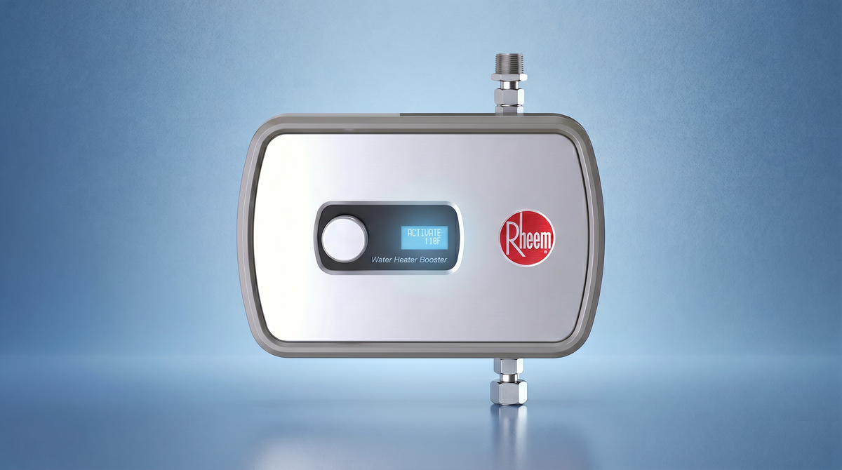 Rheem RTEX-AB7 Water Heater Booster: More Hot Water Without Replacing Your Tank