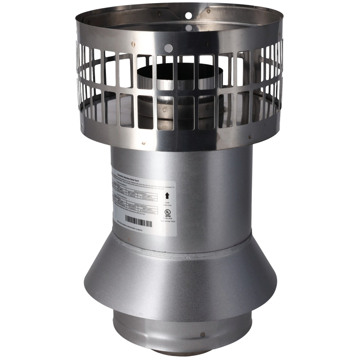 Rheem RTG20275 Concentric Vertical Termination - Rainbow Rheem