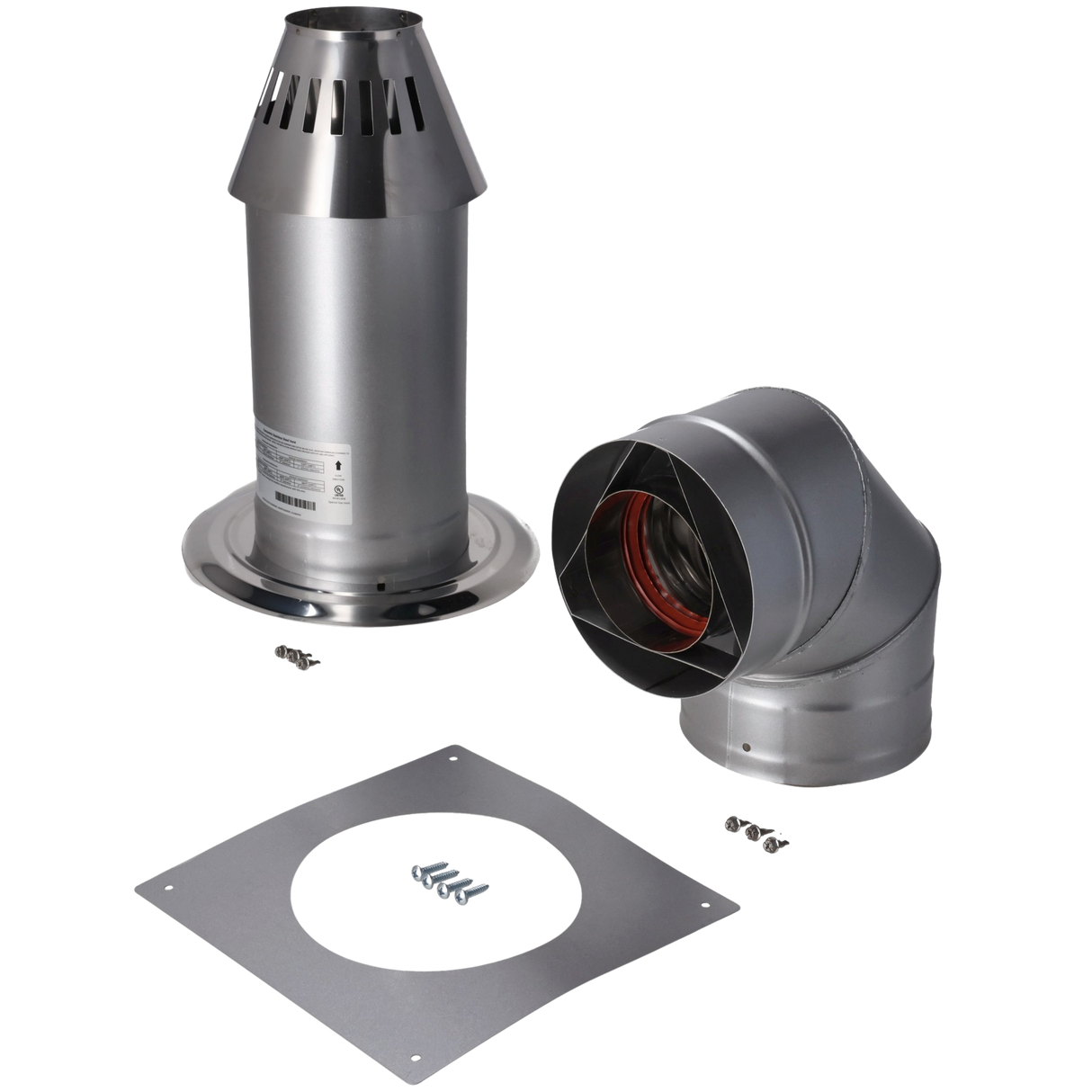 Rheem RTG20281-1 Horizontal Vent-Cone Termination Kit (2 in. x 4 in. Wall) Rheem