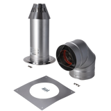 Rheem RTG20291-1 Horizontal Vent-Cone Termination Kit (2 in. x 6 in. Wall) Rheem