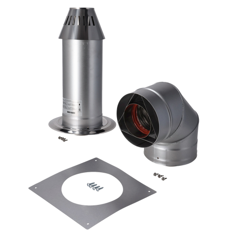 Rheem RTG20291-1 Horizontal Vent-Cone Termination Kit (2 in. x 6 in. Wall) Rheem