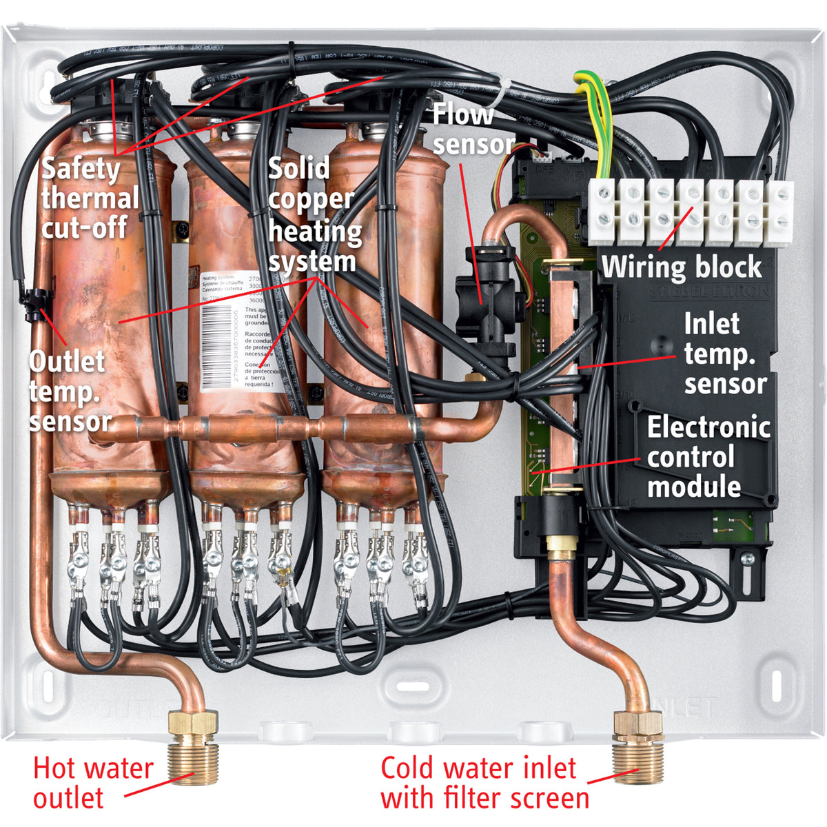 Stiebel Eltron Tempra 36 Trend Tankless Water Heater (239218) Stiebel Eltron