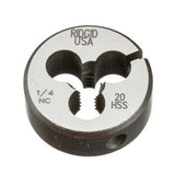 RIDGID 38335 1/4"-20 UNC Alloy RH Button Die RIDGID