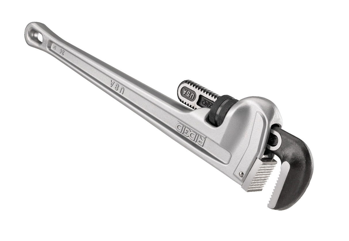 RIDGID 31105 824 24" Aluminum Straight Pipe Wrench
