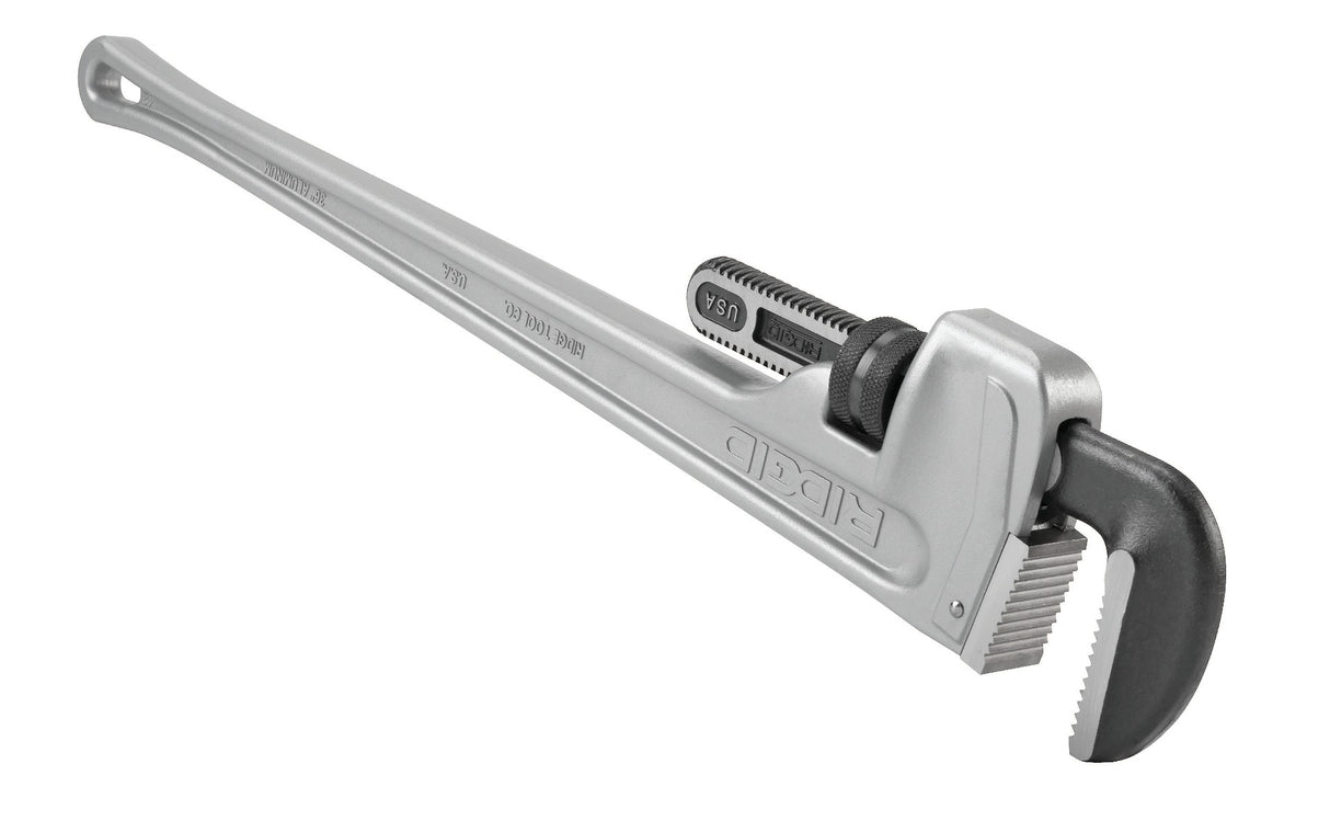 RIDGID 31110 836 36" Aluminum Straight Pipe Wrench