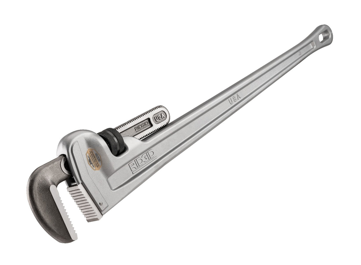 RIDGID 31115 848 48" Aluminum Straight Pipe Wrench