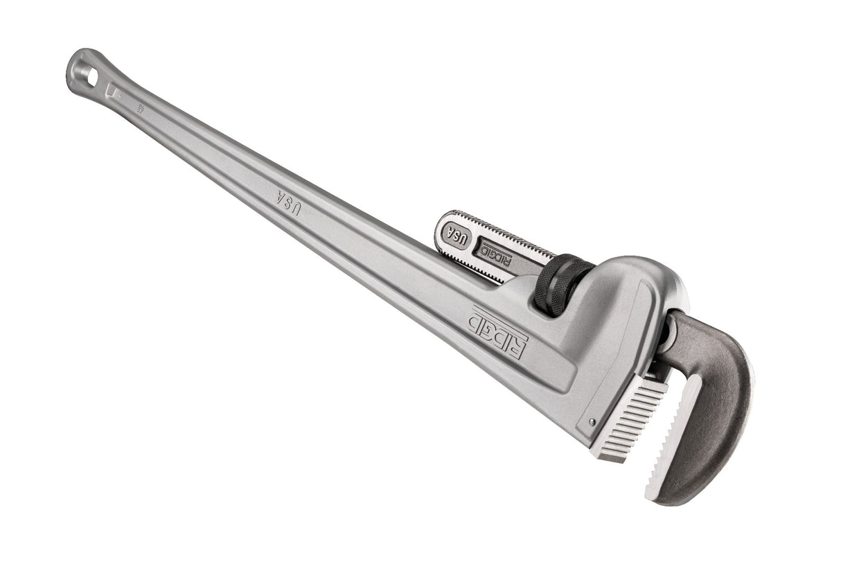 RIDGID 31115 848 48" Aluminum Straight Pipe Wrench