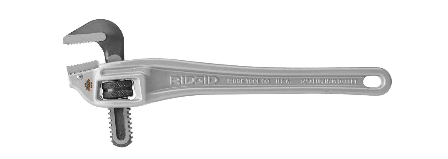 RIDGID 31120 14" Aluminum Offset Pipe Wrench RIDGID