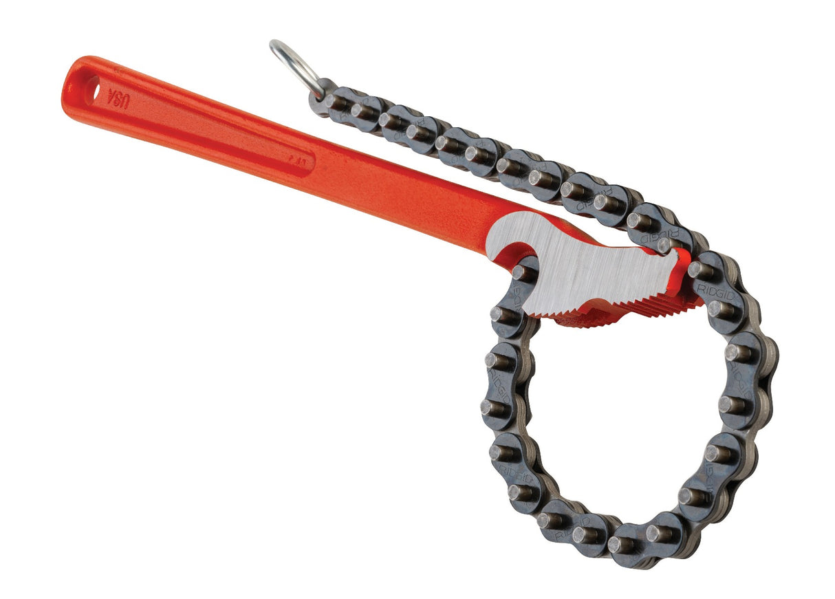 RIDGID 31310 C-12 Light-Duty Chain Wrench (4" OD Max)