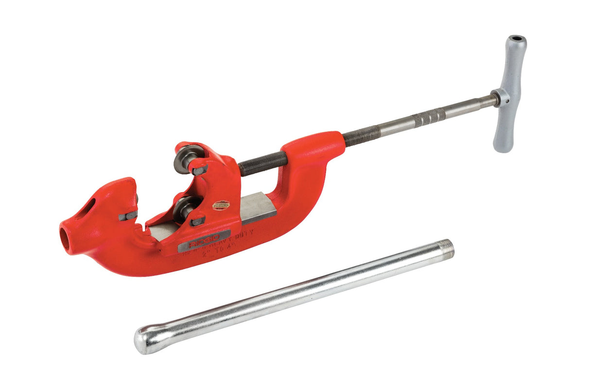 RIDGID 32845 4-S 2"-4" Heavy Duty 3-Wheel Pipe Cutter