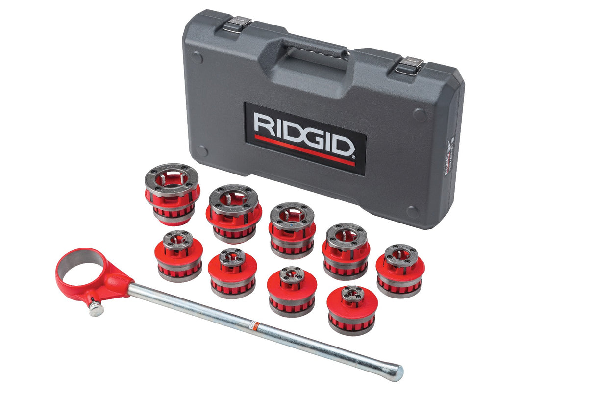 RIDGID 36505 12-R 1/8"-2" NPT Exposed Ratchet Threader Set