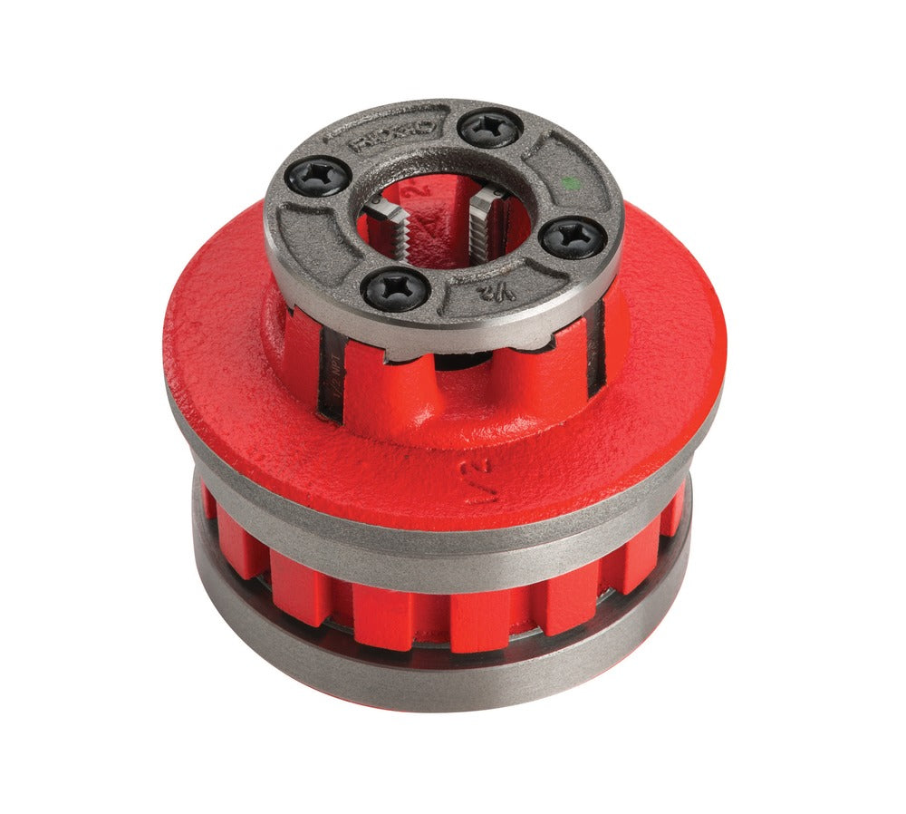 RIDGID 37390 12-R 1/2" NPT Alloy RH Die Head Complete RIDGID