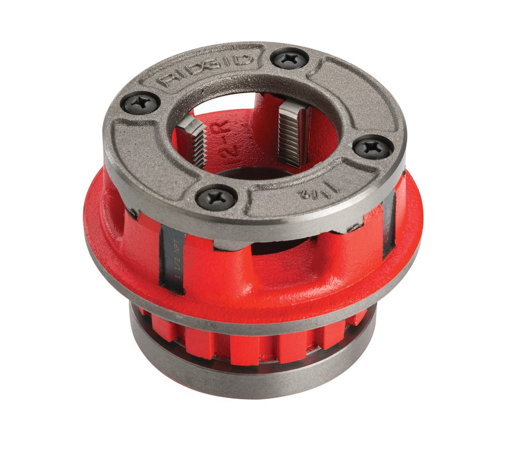 RIDGID 37410 12-R 1 1/2" NPT Alloy RH Die Head Complete RIDGID