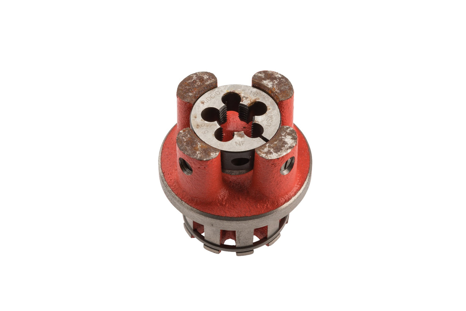 RIDGID 37740 00-RB 5/8"-18 UNF Alloy RH Bolt Die Head Complete RIDGID