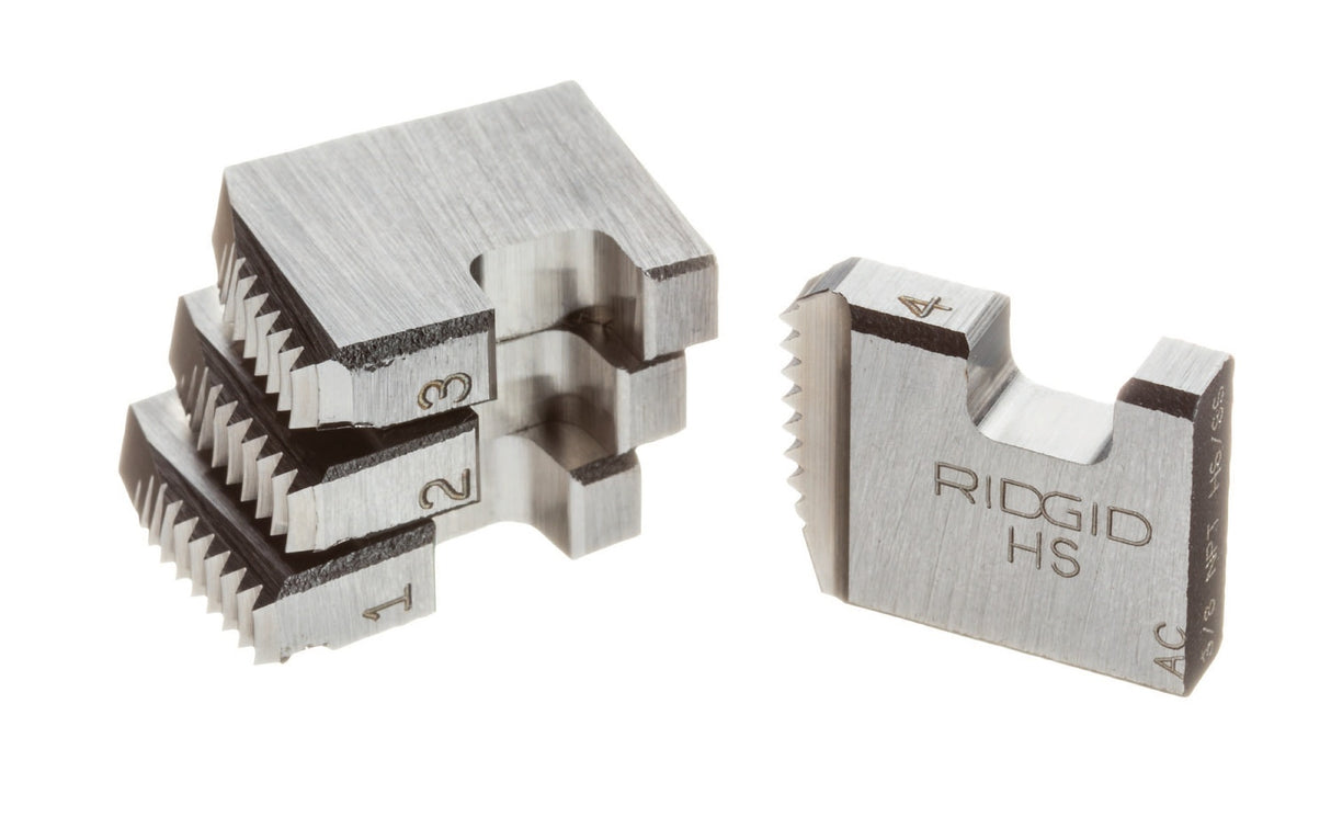 RIDGID 37925 1"-11-1/2 NPT High-Speed for SS RH Pipe Dies