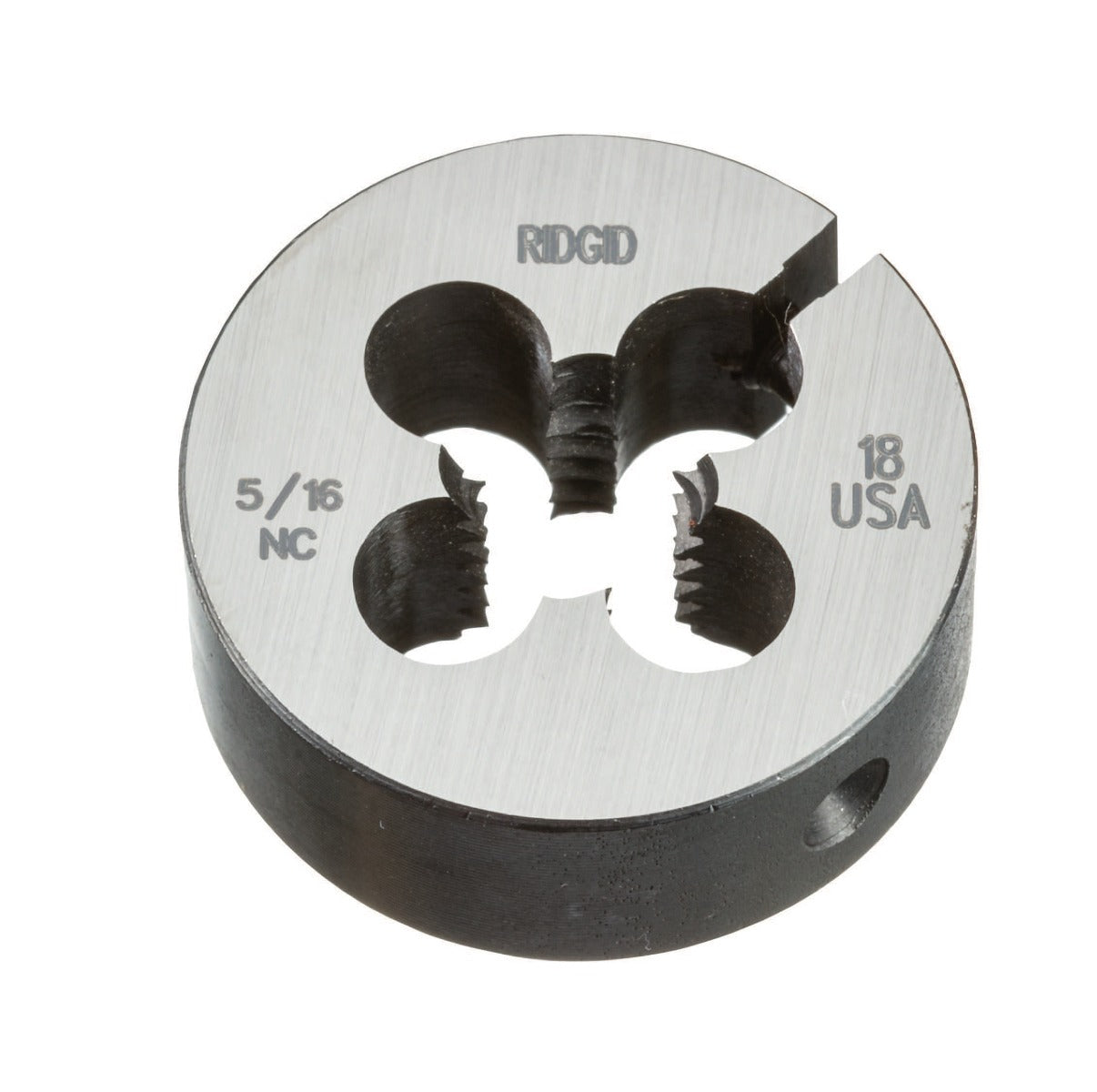 RIDGID 38340 5/16"-18 UNC Alloy RH Bolt Threader Button Die