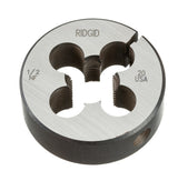 RIDGID 38405 1/2"-20 UNF Alloy RH Bolt Threader Button Die RIDGID