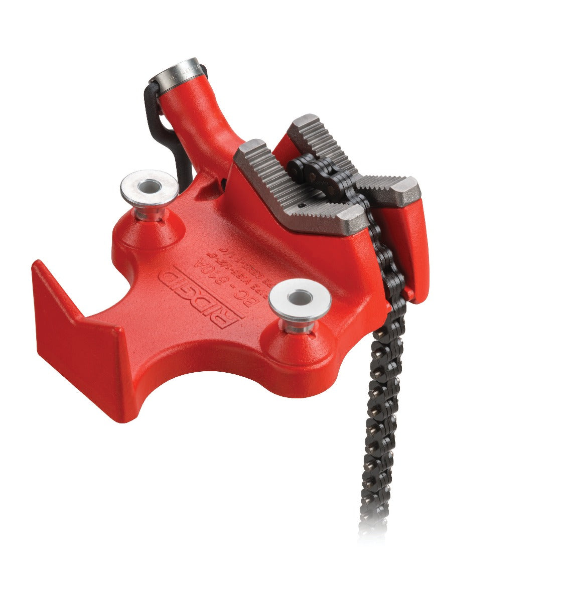 RIDGID 40215 BC810A 1/2"-8" Top Screw Bench Chain Vise RIDGID