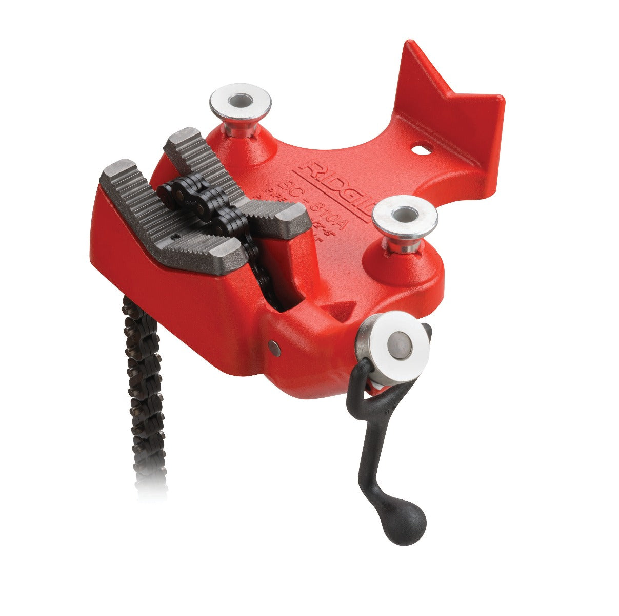 RIDGID 40215 BC810A 1/2"-8" Top Screw Bench Chain Vise RIDGID