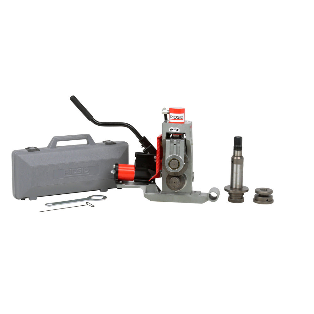 RIDGID 48297 918 Roll Groover with 300 Power Drive Mount Kit