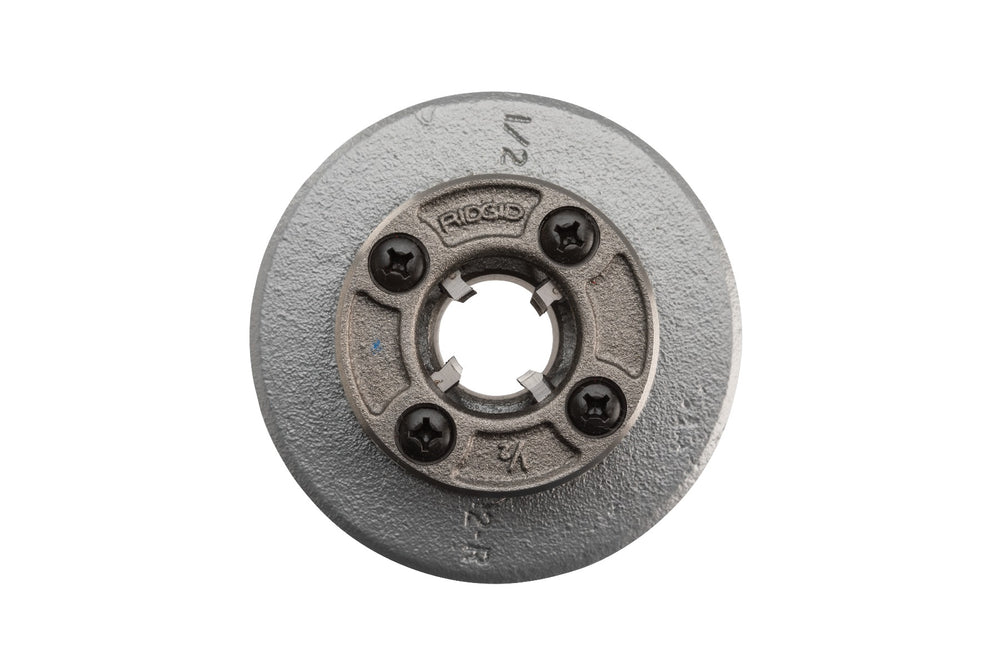 RIDGID 51857 12-R 1/2" NPT High-Speed for Plastic Coated Pipe Die Head Complete RIDGID