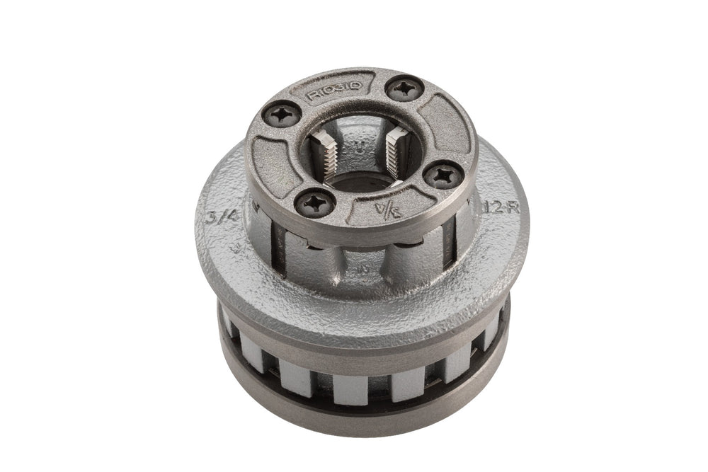 RIDGID 51862 12-R 3/4" NPT High-Speed for Plastic Coated Pipe Die Head Complete RIDGID