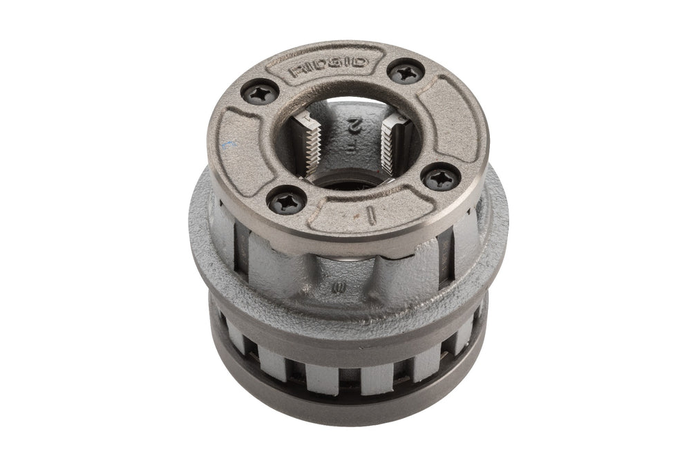 RIDGID 51867 12-R 1" NPT High-Speed for Plastic Coated Pipe Die Head Complete RIDGID