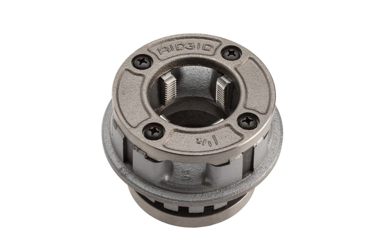 RIDGID 51877 12-R 1 1/2" NPT High-Speed for Plastic Coated Pipe Die Head Complete